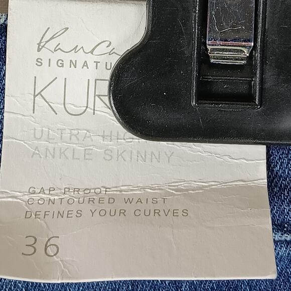 NWT KanCan Kurvy Ultra High Rise Skinny Ankle Jeans Size 36 - Picture 6 of 6